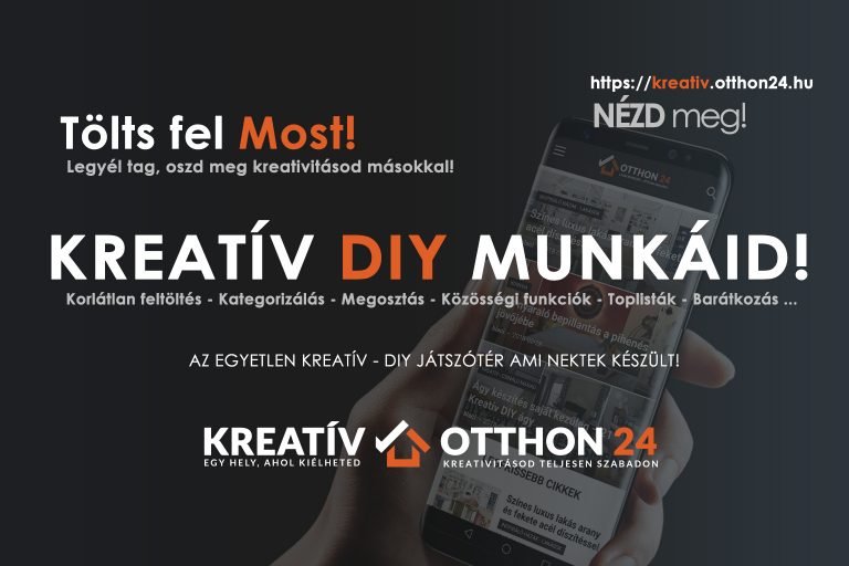 Kreatív DIY Játszótár - Töltsd fel a munkád most! - Otthon 24