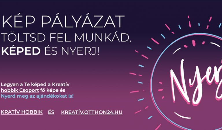 Borítókép Pályázat és Nyereményjáték – Kreatív Hobbik Facebook Csoport